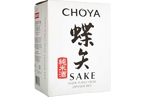 ‎CHOYA Choya Sake japanischer Reiswein (Alkoholhaltiges Getränk, Junmai Sake, aromatisch, 14,5% vol.) 1er Pack (1 x 5l)