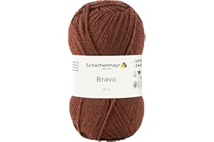 Schachenmayr Bravo, 50G braun Filati Per Maglieria A Mano