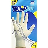 Tulip Guanti Monouso Misura L, Confezione di 100 Pezzi