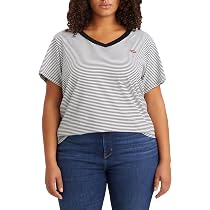 Levi's Plus Size SS Baby Tee: La Camiseta Básica Que Te Abraza Y Realza Tu Figura (Talla Plus)