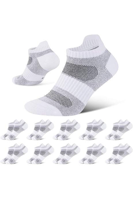Lot De 5 Paires Chaussettes Homme Coton Respirantes 43-46 Sport Running Trekking - InaWarm
