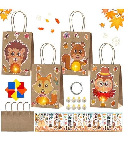 WEDNOK 12 Pcs Kit De Bricolage De Citrouille En Bois DIY Loisirs