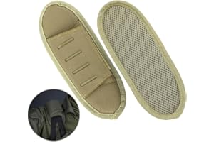 Fsttre 2PCS Plattenträger Schulterpolster Set, Schulterpolster Rucksack Kissenpolster für taktische Weste Kompatibel mit Schultergurten bis 6,5 cm Breite EPE-Schaumstoff für optimale Lastverteilung
