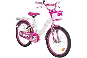 ‎ACTIONBIKES MOTORS Actionbikes Kinderfahrrad Daisy | 12 16 20 Zoll - V-Brake Bremsen - Fahrrad für Kinder von 2-9 Jahren - Schutzblech v. / h - Kinder Fahrrad für Mädchen & Jungen - Fahrräder - Bicycle - Kinderrad
