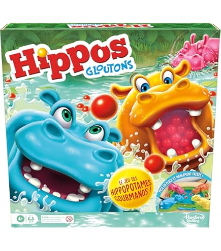 Hippos gloutons Voyage, jeu de société de voyage pour 2 joueurs, de Hippos gloutons Voyage, jeu de société de voyage pour 2 joueurs, de