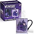 WOW STUFF! Wednesday Heat Changing Mug | Hot Coffee or Tea Reveals the Nevermore Academy attended by Wednesday Addams | Official Merchandise Mug for Fans of the Wednesday series on Netflix