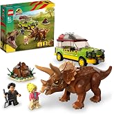 LEGO Jurassic Park Triceratops Araması 76959, 8 Yaş ve &Uuml;zeri &Ccedil;ocuklar i&ccedil;in Koleksiyonluk Yaratıcı Oyuncak Dinozor Yapım Seti 