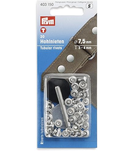 Matrizes para rebites Prym de 7,5 e 9mm | Verde Lima