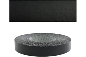 MPROFI MT Mprof MT® - Tasma obrzezowa z klejem Czarny | 22mm x 5m | Tasma do Krawedz Mebl | melaminowa Krawedzowa | Latwa w Aplkacj | Trwala | Grubosc 0,50mm