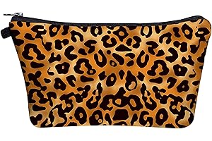 PREMYO Neceser de Maquillaje Estuche Escolar Pochette para Cosméticos Bolsa de Aseo Pequeña Práctico Estampado Impresión Diseño