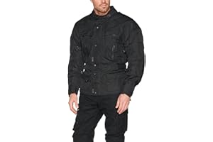 Bikers Gear Australia Infinity Veste confortable imperméable pour toutes les saisons Doublure thermique amovible ventilée avec protection CE1621-1