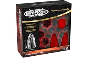 RENEGADE GAME STUDIOS Renegade | Heroscape: The Lava Fields of Valhalla Terrain Expansion | Espansione Terreno Con Campi Di Lava E Elementi Modulare | 2+ Giocatori | 45-90 Minuti