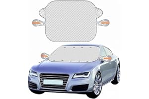 WICKET Universal Windscreen Magnetic Cover for Winter | Frost, Ice & Snow Protector for Car | Waterproof Windshield Cover | Premium Insulated Front Window Shield for Snow, Ice & Frost Protection