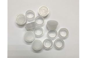 dexierp Stecker für 9/16 "-14mm Loch und 5/8-11 UNC 5/8-18 UNF M16 Gewindemutter (100er Pack) Abdeckung und Dichtung LDPE Kunststoff