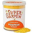 Super Garden Freeze Dried Pumpkin Powder - Natural Vegetable Supplement for Smoothies, Soups & Pet Food - Rich in Vitamins & Antioxidants, No Added Sugar or Gluten - Long-Lasting Storage Tin - 120g
