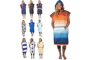 COR Surf Ponczo z ręcznikiem, szlafrok, oryginalne ponczo surfingowe, wiele rozmiarów, od dużych dzieci, nastolatków po dorosłych