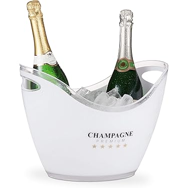Rvs Ijsemmer - Champagnekoeler 2L | Geïsoleerde Rvs