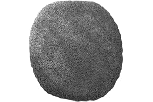 Kinzler J-10000/100 anthrazit, Mikrofaser, 47x50 cm WC Deckelbezug