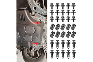 deemars 70PCS Clips para Parachoques, Auto Clips de Retención del Cuerpo, Piezas de Automóviles Sujetador Remache Clips para Infiniti G35 G37 FX35 FX45 EX35, Nissan 370Z 350Z (35PCS)