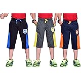 SOUTH TREE Boys Three Fourth (3/4th) or Capri Pant with Pocket (7y-16y) (Pack of 3)