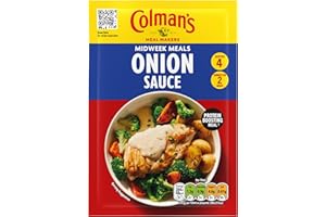 Colman's Midweek Meals Onion Sauce Sauce Mix with a blend of herbs and spices for a protein-boosting meal† 35 g
