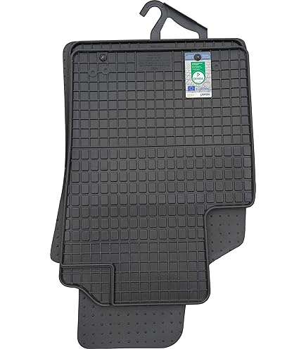 Recambo 3D Premium Gummi Fußmatten passend für FIAT Panda | ab BJ 2012