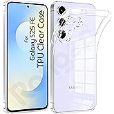 Rongep [Maxi-Clear] Samsung Galaxy S25 FE i&ccedil;in Şeffaf Telefon Kılıfı Kamera Y&uuml;kseltili S25 FE Koruyucu Darbelere Dayanıklı Es