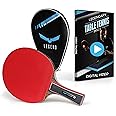 Legend X9 Hurricane Professional Table Tennis Paddle - Ping Pong Racket with Carrying Case