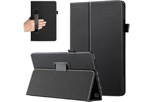 CoBak Hülle für das brandneue Amazon Fire Max 11 Tablet (13. Generation, 2023) 11 Zoll– schlanke Folio-Abdeckung mit faltbarem mit Stifthalter und Auto Aufwachen/Schlafen, Schwarz