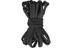 Gendewiner Oval Shoelace, 7mm Diameter Sports shoes and running shoes Replacements Shoe Laces for Athletic Trainer Shoe