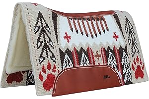 PROFESSIONAL'S CHOICE SPORTS MEDICINE PRODUCTS, INC. Professional's Choice Good Medicine - Alfombrilla cómoda para sillín de Aire SMX | Patas de Oso | Lana de Nueva Zelanda