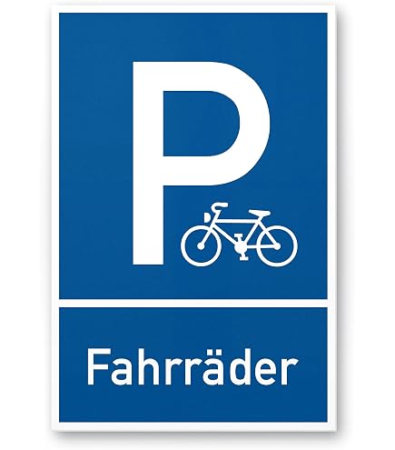 Mofa Parkplatz Schild Aus Alu-Dibond – 30x20 Cm, Wetterfest, UV-Druck, Für Garage, Werkstatt Oder Deko