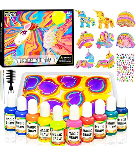 Kit De Peinture à Gratter Arc-en-ciel Pour Enfants - 20 Feuilles, Autocollants Et Pinceaux - Activité Créative Et Amusante
