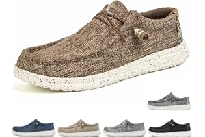 Xinghuanhua Herren Freizeitschuhe Mokassins Bootsschuhe Loafers Schuhe Flache Fahren Halbschuhe Beiläufig Slippers Atmungsaktiv Walkingschuhe