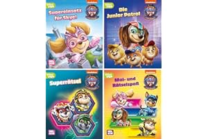 Nelson Mini-Bücher: PAW Patrol - Der Mighty Kinofilm 1-4: 24 Mini-Bücher im Display