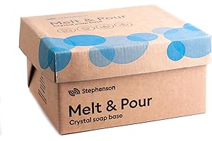 Mystic Moments Melt and Pour Base de savon – Transparent sans SLS et SLES – Bloc de 11,5 kg