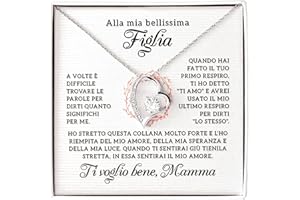 NONNA PROFESSIONISTA Collana Donna Figlia Nipote Amore Finitura in Oro, Argento Idee Regali per lei Compleanno Natale - Cofanetto con DEDICA incluso