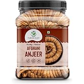 Earthy Eats Premium Afghani Anjeer | Soft Juicy Dried Figs Dry Fruit | No Added Sugar, Rich Source Of Fiber Pack Of 1 | Perfect for Gifting (1000 G)