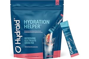 Hydraid - Fast Rehydration I Electrolytes Powder Sachets with 5 Vitamins I Boost Hydration & Recovery I After Sport & Party I Electrolyte Sportsdrink I 25 Pack Grapefruit