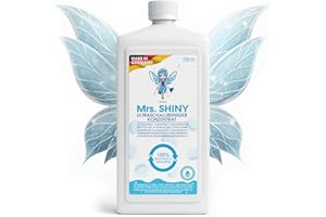 Mrs. SHINY - Ultrasonic cleaner concentrate for glasses, jewellery, teeth and more - For all ultrasonic cleaning devices - Ultrasonic Cleaner - 750 ml, Liquid