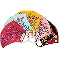 MSU Masud Creation Embroidery Face Mask -Set of 6 Pieces