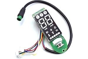 myBESTscooter Tableau de bord BLE avec affichage LED pour trottinette électrique Xiaomi Model 3 Mi3 Lite