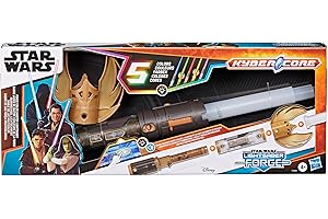 Star Wars Lightsaber Forge, Sabre Laser de Maître Couleurs de la Force, Sabre Laser électronique avec Lame changeant de Couleur