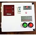 PSM INDIA 1 HP Control Digital Panel For Single Phase Submersible Motor Pump/Motor Starter For Submersible motor Pump in Plastic Body