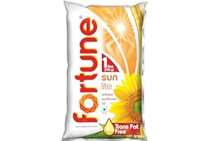 Fortune Sunlite Refined Sunflower Oil, 1L