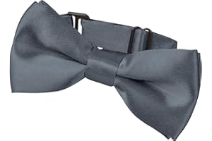 BomGuard pajarita infantil – brillante, preanudada, ajustable – accesorio festivo para boda, comunión y celebración