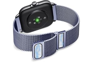 YASPARK Amazfit GTS 3 / Amazfit GTS 2 pasek zastępczy ze stali nierdzewnej do Amazfit GTS, GTS 4, GTS 2 Mini, GTS 4 Mini, GTS 2e, Amazfit GTR 42 mm, Amazfit Bip, Bip Lite, Bip S, Bip U