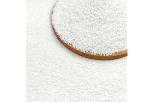 FANTIAN 900g Aquarium White Sand, 0.4-0.8 mm Aquarium Substrate for Freshwater Fish Tank. Decorative Sand for Fish Tank, Paintings, Plants Potted, Fire Pits, Candle, Vase and Crafts