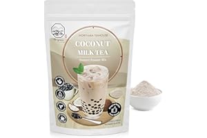 Coconut Bubble Milk Tea Instant 3in1 Powder Mix - 1kg (33 Drinks) | For Boba Tea, Milkshake, Blended Frappe and Bakery | Authentic Taiwan Recipe | 0 Trans Fat, No Preservatives by Moriyama Teahouse