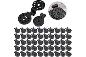 Jogoico 100 Pezzi Clip in Plastica per Telo Ombreggiante, Clip di Fissaggio Speciale con Occhiello, Clip di Stoffa Dell'ombra, Accessori in Tessuto Ombreggiante per Serra Piante Rete Parasole Giardino